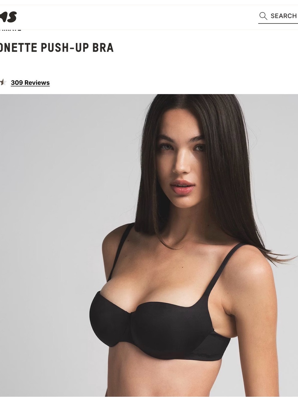 SKIMS Ultimate Balconette Push-Up Bra
